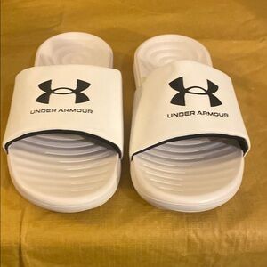 Men’s Under Armour White Slip-On Loafers